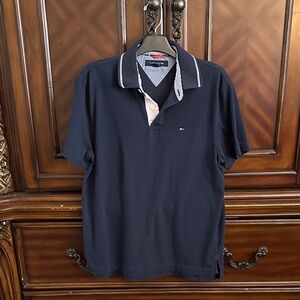 Tommy Hilfiger Dark Blue Polo Shirt for Men